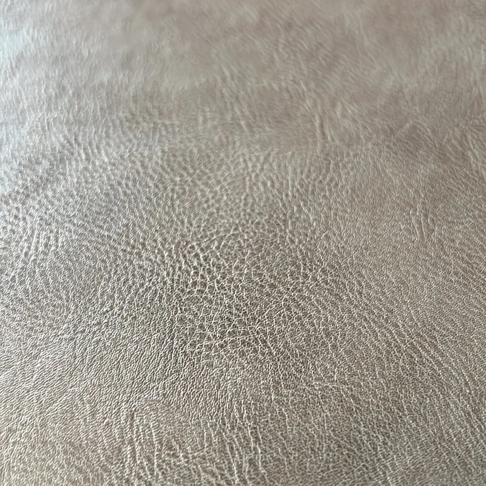 Faux Grey Leather Mouse Pad (Wireless mouse NOT included)